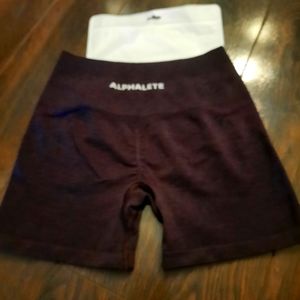 Alphalete Amplify shorts Twighlight